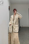MUTEDANCE striped flower dye jacket MD22FW53 PM53